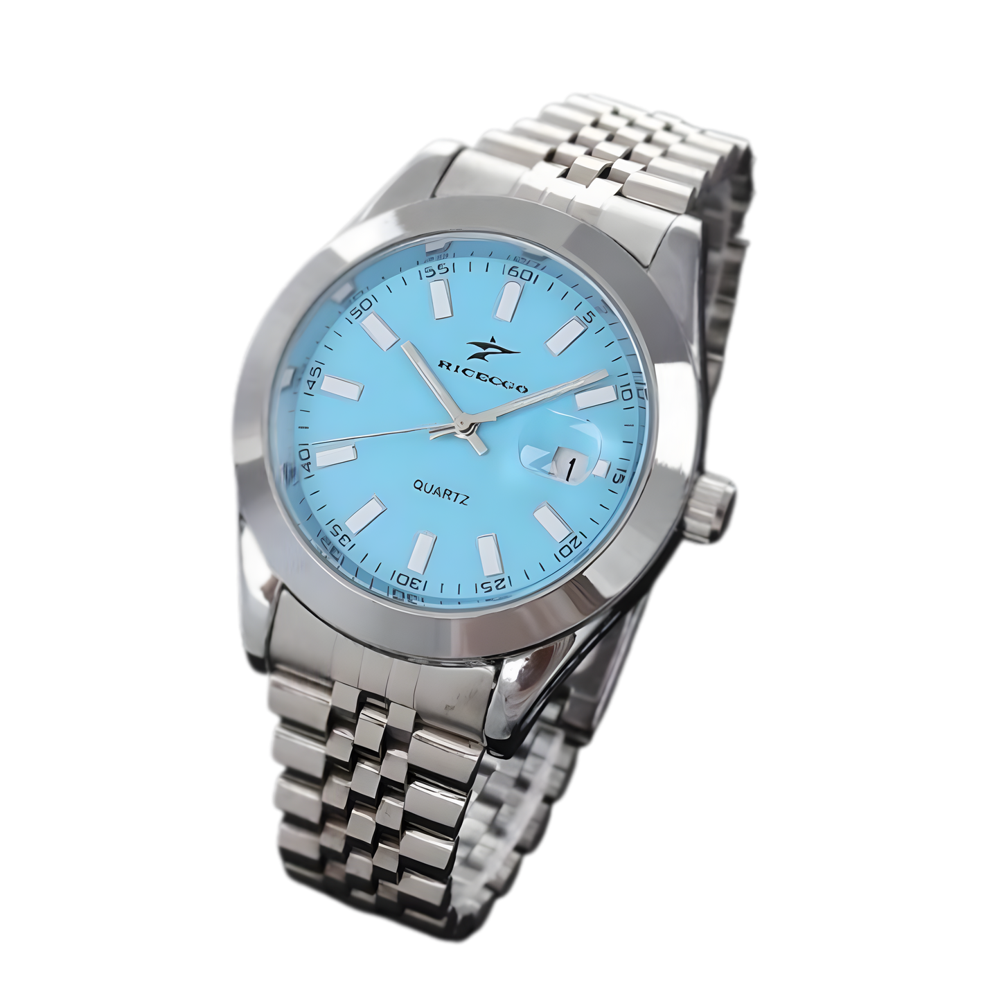 Crystal Aqua | Elegant Wrist Watch